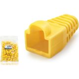 Die Grup RJ45 Konnektör Papuç - 100 Adet Sari / Ekonomik Poşet Paket ND2427