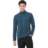 Die Grup Salomon LC2276200 Tam Fermuarlı Polar Orta Katmanlı Ceket Essentıal Lıghtwarm (Koyu Mavi/l/erkek) - 0-Gri - 0 - 1 Yaş