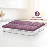 Die Grup Selka Home Nora 2'li 1,2 Lt. Küçük Boy Mürdüm - 0 - 249 ml