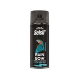 Die Grup Selsil Rainbow Akrilik Sprey Boya 400 ml - Hızlı Kuruyan, Yüksek Kapatıcı Akrilik Boya - Metal, Ahşap, Plastik ve Hobi Yüzeyleri Için Ral Renk Seçenekli Profesyonel Sprey (Mat Siyah - RAL9005) - 10 Adet - (DipCamo)Charcoal-White