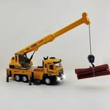 Die Grup Sesli ve Işıklı Oyuncak Iş Makinesi - Vinç ve Kepçe 30 cm
