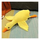 Die Grup Sevimli Peluş Uyku Arkadaşım Kaz 75 Cm- Uçan Kaz Morton Uyku Yastığı Sarı