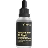Die Grup She Vec Smooth Me– All Nıght | Aktif Kömür Içeren Matlaştırıcı ve Cilt Kusur Görünümünü Azaltıcı Siyah Serum - Adaçayı Yeşili