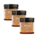 Die Grup Shea Yağı 250 ml x 3 Adet |%100 Ham, Soğuk Pres, Rafine Edilmemiş, Shea Butter Karite | Kuru Cilt, Saç, Dudak, Topuk Bakımı