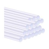 Die Grup Sıcak Tutkal Çubukları, 20 Adet 11 mm x 180 mm Sıcak Tutkal Tabancası Için Isıyla Eriyen Tutkal Çubukları - Çok Renkli
