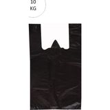 Die Grup Siyah Atlet Poşet Büyük Boy 32X57 cm Takriben 720 Adet 10 kg