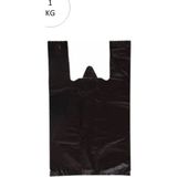Die Grup Siyah Atlet Poşet Mini Boy 20X34 cm Takriben 235 Adet 1 kg