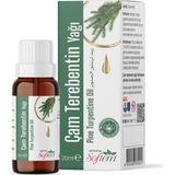Die Grup Softem Çam Terebentin Yağı 20 ml | Doğal Uçucu Yağ ile Saç ve Cilt Bakımı | Saç Dökülmesine Karşı Destek, Şampuana Eklenebilir, Ferahlatıcı Etki, Distilasyonla Elde Edilmiş