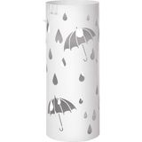 Die Grup Songmıcs LUC23W Şemsiye Standı, Metal Yuvarlak Şemsiye Ayağı, Su Toplama Kasesi Çıkarılabilir, Kancalı, 49 x Ø 19,5 Cm, Beyaz - 1,6 x 1,8 m - Ahşap - Bej
