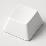 Die Grup Spelt Yazısız Sade Mekanik Klavye Yedek Tuş Kapağı Dummy Boş Keycap Beyaz - 11 m - 000-Siyah