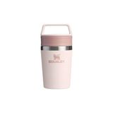 Die Grup Stanley Café-To-Go Termos Bardak 0.23 Litre - Pembe Kuvars (Rose Quartz) | Paslanmaz Çelik - Acı Yeşil