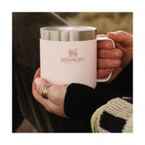 Die Grup Stanley Classic Legendary Camp Mug Paslanmaz Çelik Termos Bardak, 0.35 Litre, Pembe Kuvars (Rose Quartz) - 1 - Renkli