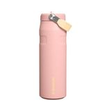 Die Grup Stanley The Iceflow Bottle Flip Straw Pipetli Termos 2.0 0.7 L - (24 Oz) Peach Rose