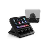 Die Grup Stream Deck + Xlr Ses Mikseri, Mikrofon Arayüzü | Xlr-Usb Arka Mikrofon Arayüzü, Tüm Xlr Mikrofon, Podcast'ler, Döner Tekerlekler, LCD Tuşlar, Pc/mac Için Uyumlu - Ahşap