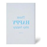 Die Grup Süresiz Planlayıcı Ajanda Defter - 15X21 Cm, Keten Kaplama, Mavi Renk - 41 Delft Blue