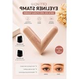 Die Grup Suya Dayanıklı Çift Taraflı Eyeliner, Siyah Kalem ile Kolay Uygulama