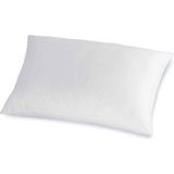 Die Grup Taç Ikili Standart Düz Dış Kumaş: %100 Pamuk, Iç Dolgu: Silikon Yastık, Beyaz, 2 Adet 50X70 cm - 10 x 10 cm - 0002R72