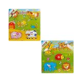Die Grup Tahta Bultak Raptiyeli Puzzle 5 Parça 2A