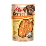 Die Grup Tasties Tavuk Fillets Köpek Atıştırmalığı - Tahılsız Lezzetli Tavuk Göğsünden, 85 G