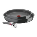 Die Grup Tefal Ingenio Ceramic Renew Indüksiyon Tabanlı 3 Parça Tava Seti