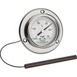 Die Grup Teknikmarketiniz Ø60MM 0/500 C° 1,5 Metre Kablolu Fırın Termometresi, Önden Flanşlı 500 Derece Kablolu Bahçe,pizza,pide,ekmek,köy,kara/taş Fırın Isı Gösterge Saati Tfa Dostmann TM832.14.1036.60 - 0- Koyu Mavi