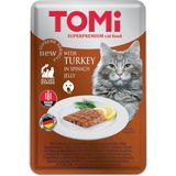 Die Grup Tomi Kedi Hindi & Ispanak Tahılsız Pouch Mama 100GR - Belirtilmemiş