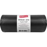 Die Grup Tr Ekonomik Endüstriyel Büyük Siyah Çöp Torbası 10'lu 65×80 Cm, Kalın & Dayanıklı, Çift Katlı, Geri Dönüştürülebilir Atık Torbası; Restoran, Fabrika, Inşaat, Ofis ve Depo Için Güçlü Çöp Poşeti