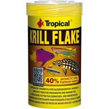 Die Grup Tropical Krill Flakes Tropikal Balıklar Için Krill Içerikli Pul Balık Yemi 100 ml 20GR - Ahşap - Bej - Siyah