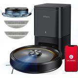 Die Grup Ultenic T10 Elite Robot Vacuum Cleaner With Mop, Robotic Vacuum Self Emptying For 45 Days Hands-Free, Lidar Navigation, Compatible With Alexa/wi-Fi Connected, Ideal For Pet Hair, Hard Floor And Carpet