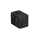 Die Grup Universal Seyahat Priz Dönüştürücü Adaptör, 45W Şarj Cihazı, 2x USB Girişi, 3x Type-C Girişi, Uluslararası Güç Adaptörü, Us, Uk, Eu, Au Evrensel Uyum