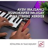 Die Grup USB Mıdı Klavye Controller, 25 Duyarlı Synth Tuş ile - Çok Renkli