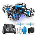 Die Grup Uzaktan Kumandalı Mini Drone, 360° Dönüş ve Işıklı - Ahşap - Bej