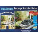 Die Grup Vakumlu Kedi Pencere Yatağı | Güneş Alan Kedi Cam Yatağı | Dayanıklı &amp; Konforlu Petzoom