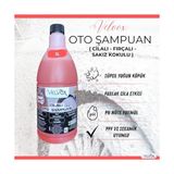 Die Grup Velvox Cilalı Oto Şampuanı 1l | Süper Yoğun Köpük | Ph Nötr | 1:60 Konsantre | Seramik & Ppf Uyumlu | Nano Boya Koruma | Antistatik Araç Şampuanı | Sakız Kokulu - Antrasit - 13 cm