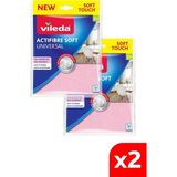 Die Grup Vileda Actifibre Temizlik Bezi 2 Li x 2 Adet