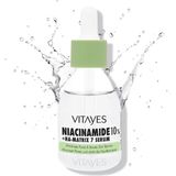 Die Grup Vıtayes Niacinamide%10 ve Hyalüronik Asit Cilt Gözenek Sıkılaştırıcı Cilt Bariyeri Güçlendirici Serum, 30 ml