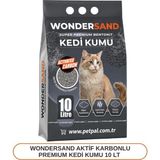 Die Grup Wondersand Aktif Karbon Süper Premium Kedi Kumu 10 Lt