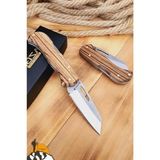 Die Grup Zeytin Sap Kamp Çakısı Outdoor Piknik Çakısı Bahçe Çakısı (ÇKP-823)