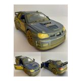 Diecast Metal Oyuncak Araba Subaru Impreza Wrc Çamurlu Orjinal Metal Araba Kapı Açılır 12 cm