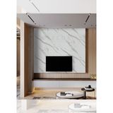 Diecor Premium Kalite Mermer Desenli Pvc Paneli 122X244 cm Suya Dayanıklı Banyo, Mutfak ve Zemin Kaplama