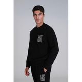 Diego Erkek Sweatshirt L Siyah 8684195128811