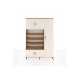 Dienni Arges Dolap 11 Raflı 5 Kapaklı 132 x 30 x 195 cm Çam - Aytaşı - Çam