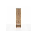 Dienni Arges Dolap 3 Raflı 2 Çekmeceli 2 Kapaklı 60 x 30 x 221 Çam-Çam