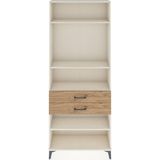Dienni Arges Dolap 4 Raflı 2 Çekmeceli 88 x 30 x 221 cm Aytaşı - Çam