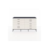 Dienni Arges Konsol 2 Raflı 6 Çekmeceli 4 Kapaklı 176x30x99 Antrasit-Aytaşı
