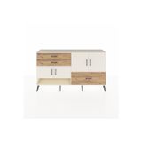 Dienni Arges Konsol 3 Raflı 3 Çekmeceli 4 Kapaklı 176 x 30 x 99 cm Aytaşı - Çam - Aytaşı