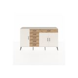 Dienni Arges Konsol 3 Raflı 6 Çekmeceli 3 Kapaklı 176 x 30 x 99 cm Aytaşı - Çam - Aytaşı
