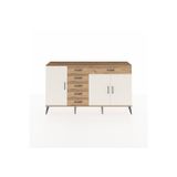 Dienni Arges Konsol 3 Raflı 6 Çekmeceli 3 Kapaklı 176 x 30 x 99 cm Çam - Aytaşı - Çam