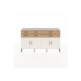 Dienni Arges Konsol 3 Raflı 6 Çekmeceli 4 Kapaklı 176 x 30 x 99 cm Aytaşı - Aytaşı - Çam