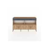 Dienni Arges Konsol 4 Raflı 2 Çekmeceli 2 Kapaklı 176 x 30 x 99 cm Çam - Çam - Antrasit